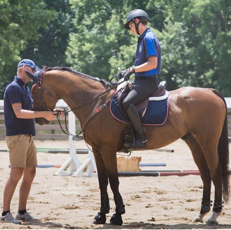 Double B Equestrian at Erik Duvander horse clinic on 7/20 - BB Equestrian